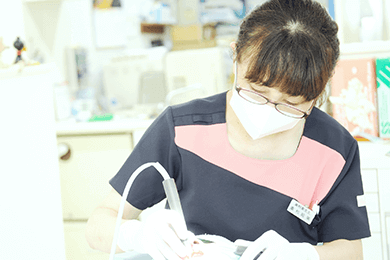 佐賀市の歯医者、池田歯科こども歯科で無痛治療